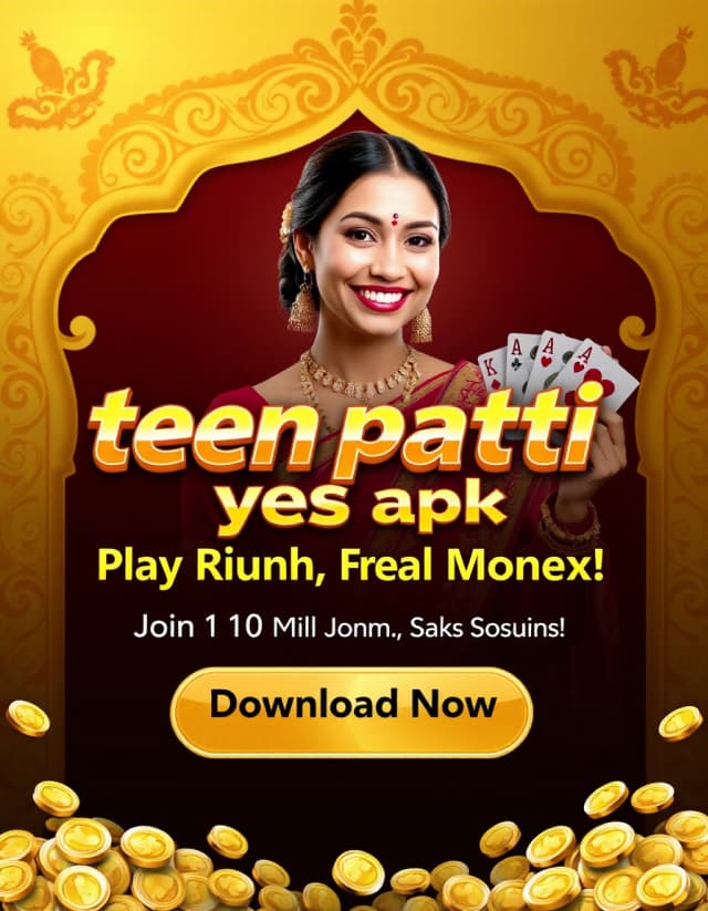 Teen Patti Yes Apk Banner